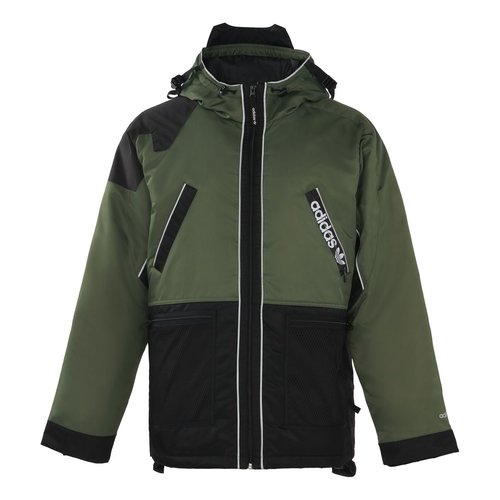 adidas Down Jacket Black/Green - Blackgreenmulti-Color - GJ6739