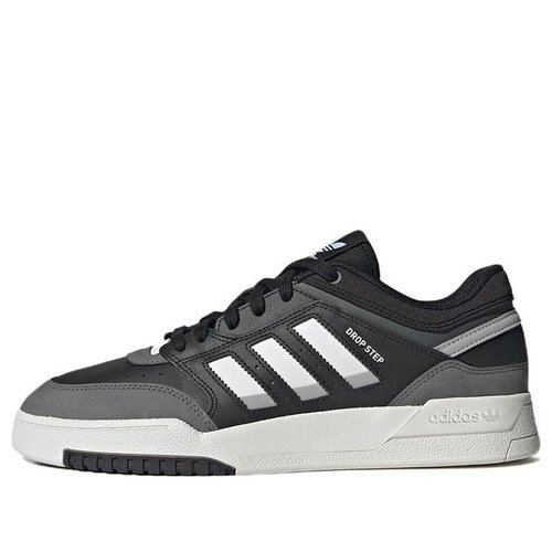 adidas Drop Step Low 'Black Dark Gray White' - GW9733 | Solesense