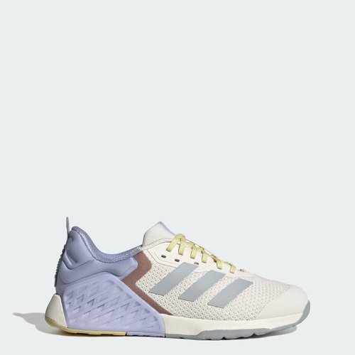 adidas Dropset 3 | Cream | Size 8 - Chalk White/Halo Silver/Violet Tone - JI3903