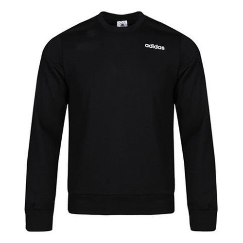 adidas E PLN CREW FT Knitted Hooded Shirt Sweater - Black - DU0395
