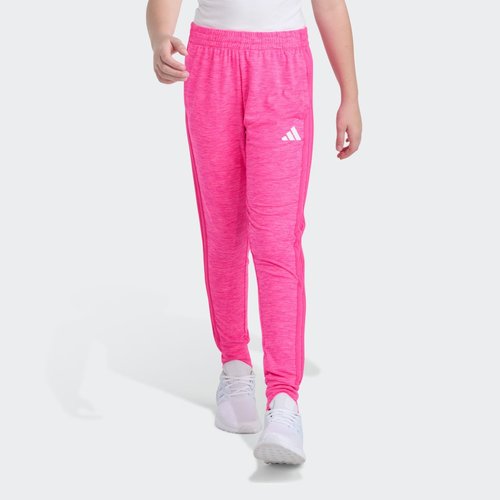 adidas Elastic Waistband 3-Stripe Mélange Jogger - Shock Pink Mel - JL0554