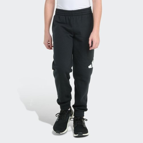 adidas Elastic Waistband Essential Big Logo Fleece Jogger - Black - JK8663