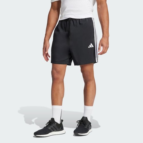 adidas Essential 3-Stripes Chelsea Shorts - Black/White - JE6436