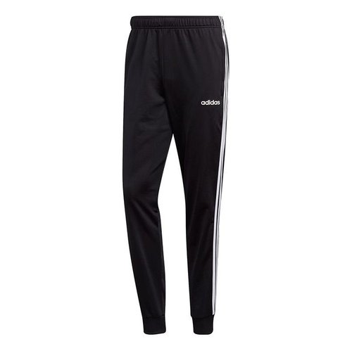 adidas Essentials 3-Stripes Tapered Tricot Pants - Black - DQ3076