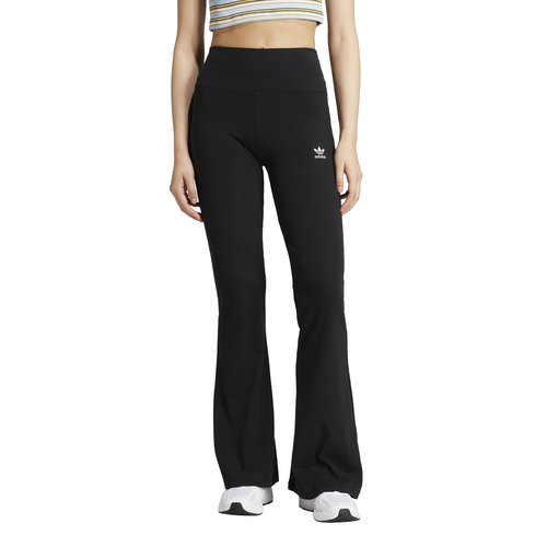 adidas Essentials Rib Flared Leggings - Core Black - IW5727
