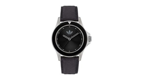 adidas Expression One Black Dial Watch AOFH23016 - Fabric