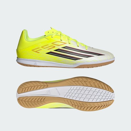 adidas F50 CLUB Indoor - Team Solar Yellow 2/Core Black/Lucid Red - JR9049