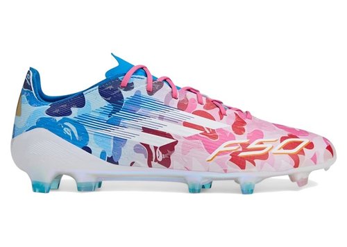 adidas F50 Elite FG Bape Camo - Clear Pink/Cloud White/Icey Blue - JS0573