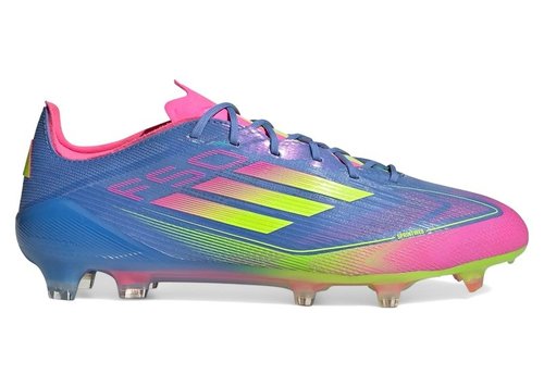 adidas Adizero F50 Elite FG - Blue Fusion/Lucid Lemon/Lucid Pink - IE1201