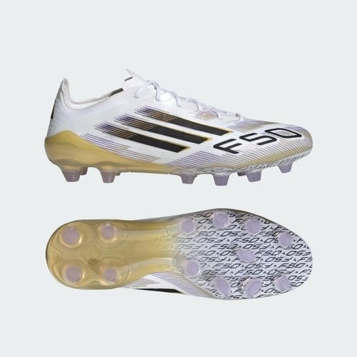 adidas F50 Elite HG/AG Japan Turf/Artificial Grass Cloud White/Core Black/Gold Metallic - JR1701