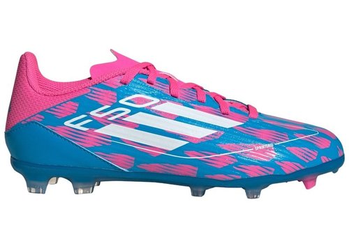 adidas F50 League Multi-Ground - Solar Blue/Cloud White/Solar Pink - IF1365