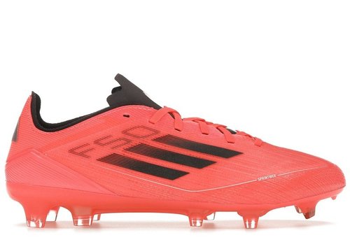 adidas Adizero F50 Pro FG - Turbo/Aurora Black/Platinum Metallic - IE0597