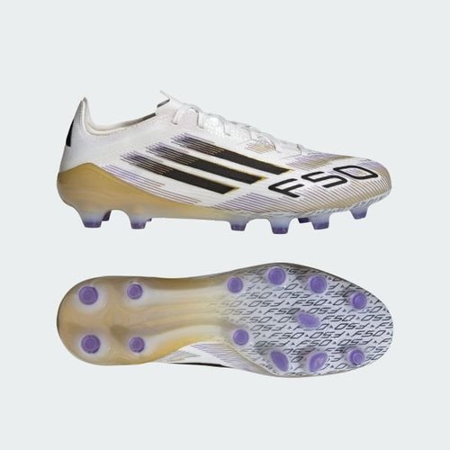 adidas F50 Pro HG/AG Japan for Firm Ground/Artificial Grass Cloud White/Core Black/Gold Metallic - IH9780