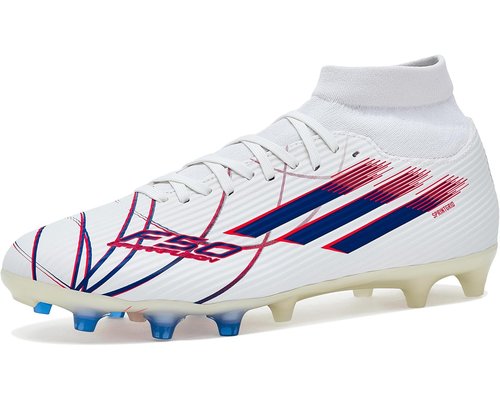 adidas F50 Sparkfusion League Mid FG AG 'Cloud White - Cloud White/Royal Blue/Lucid Red - KJ1437