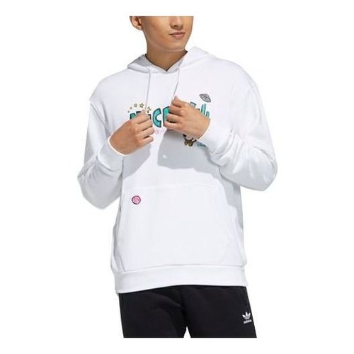 adidas Fangtastic Series Mickey Printing Sports Pullover - White - H09181