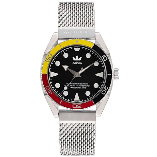 adidas Fashion Edition Two Dial Watch AOFH22502 - Black/Silver Tone - AOFH22502DIAMETER-DIMENSION