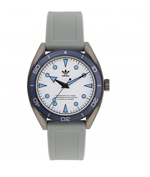 adidas Fashion Edition Two Silver Dial Watch AOFH22003 - Black/Blue/Grey/Gunmetal/Silver Tone - AOFH22003DIAMETER-DIMENSION