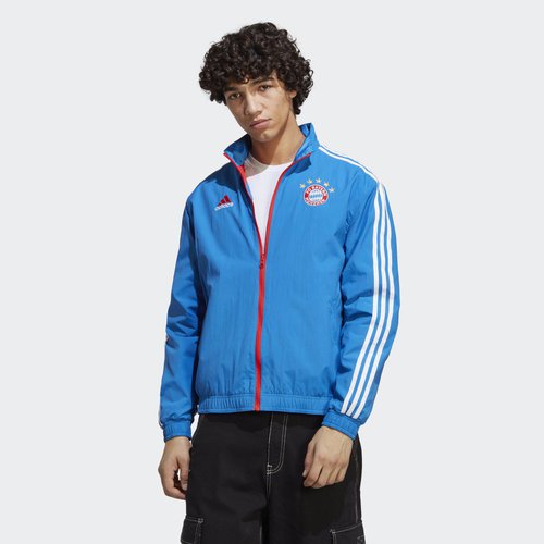 adidas FC Cincinnati Anthem Jacket 'White/Power Blue' - KB1864