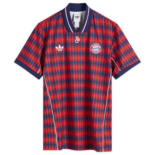 adidas FC Bayern Munich LFSTLR Jersey - Red/Dark Blue - JM9421