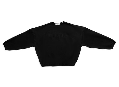 adidas x Fear Of God Athletics Suede Fleece Crewneck - Black - KA4567