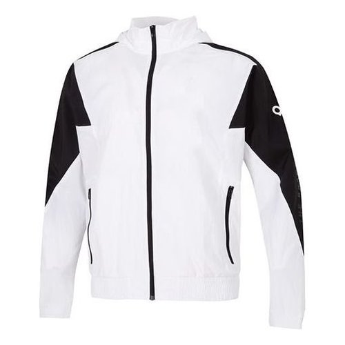 adidas Fi Bp2 Wvjk Contrastings Logo Athleisure Casual Sports hooded Woven Jacket White - Multi-Color - HE7430
