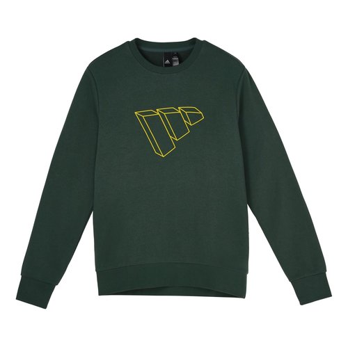 adidas Fi Swt Ft Bos Casual Sports Round Neck Pullover - Green - GP1003