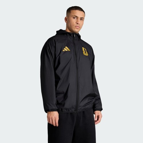 adidas FIFA World Cup 26 Official Emblem Windbreaker - Black - KB3712
