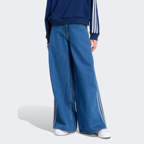 adidas Firebird Adilenium Track Pant Denim - Medium Vintage Denim - KD2906