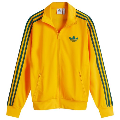 adidas Firebird Loose Track Top 'Crew Yellow' - JP2300 | Solesense