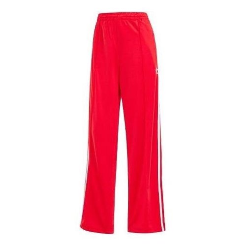 adidas Firebird Loose Tracksuit Bottoms Asia Sizing - Better Scarlet - IP0632