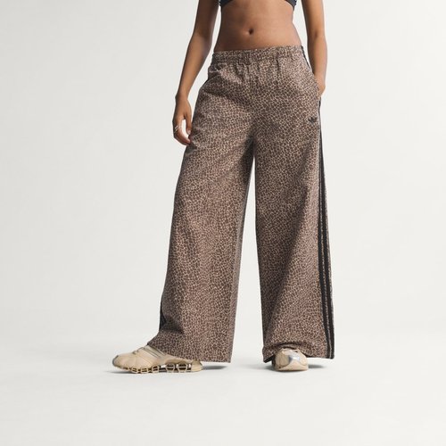 adidas Firebird Oversized AOP Denim Pants - Earth Strata/Stone Khaki - KD8811