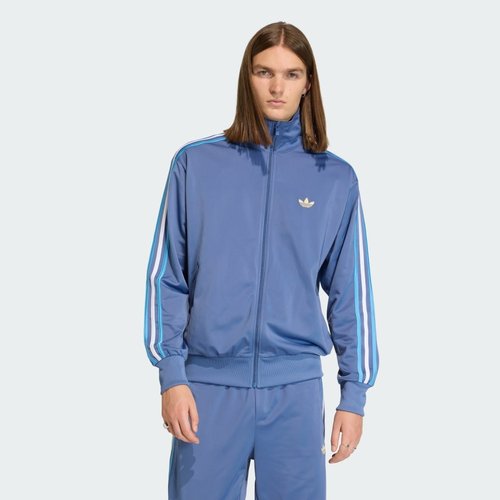 adidas Firebird Track Top - Crew Blue/Light Blue/White - KD3843