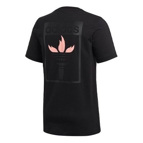adidas Flame Printing Short Sleeve - Black - GK5904