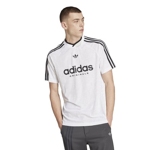 adidas Football Jersey - White/Black - JW3906