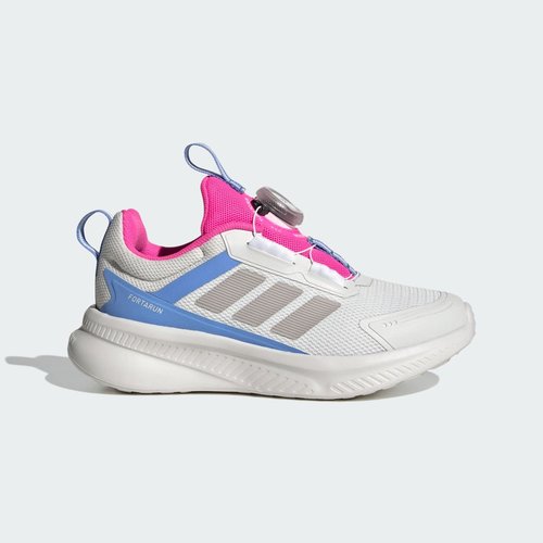 adidas Fortarun 4.0 Children - Crystal White/Grey Two/Lucid Pink - JR5725