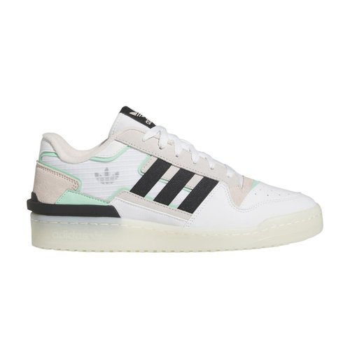 adidas Forum Exhibit Low 2.0 | White | Size 10 - Cloud White/Core Black/Wonder Quartz - HQ7110