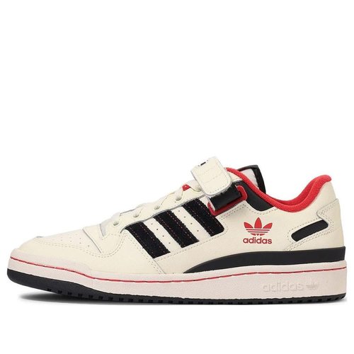 adidas Forum Low - Beige/Black/Red - GY2518