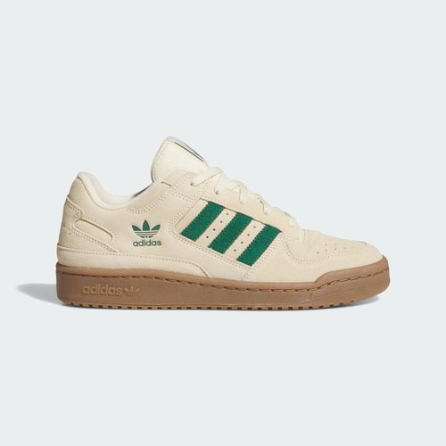 adidas Forum Low CL - Warm Vanilla/Dark Green/Ivory - JR3173