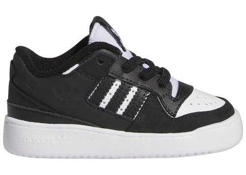 adidas Forum Low Elastic Lace - Core Black/Cloud White/Cream White - ID6866