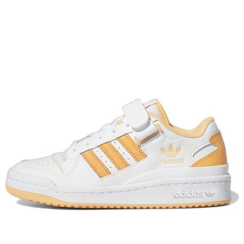 adidas forum low white yellow