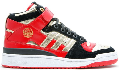 adidas Forum Mid - Black1/Metgol/Lgtsca - G04663