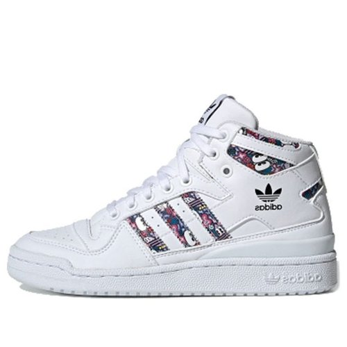adidas FORUM MID - White/Red/Purple - FV4532