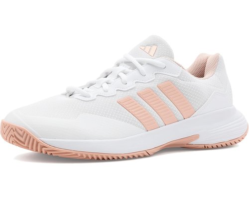 adidas Gamecourt 2.0 Tennis Shoes - White/Blush Pink/White - KI0785