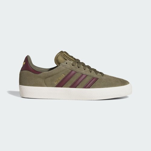 adidas Gazelle Adv - Olive Strata/Maroon/Chalk White - KI3205