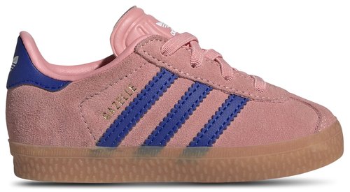 adidas Gazelle Comfort Closure EL I - Semi Pink Spark/Lucid Blue/Lucid Blue - IH2781