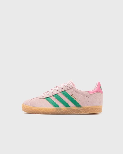 adidas Gazelle C - Clear Pink/Court Green/Bliss Pink - JP7133