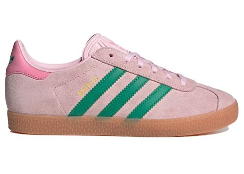 adidas Gazelle - Clear Pink/Court Green/Bliss Pink - JP7128
