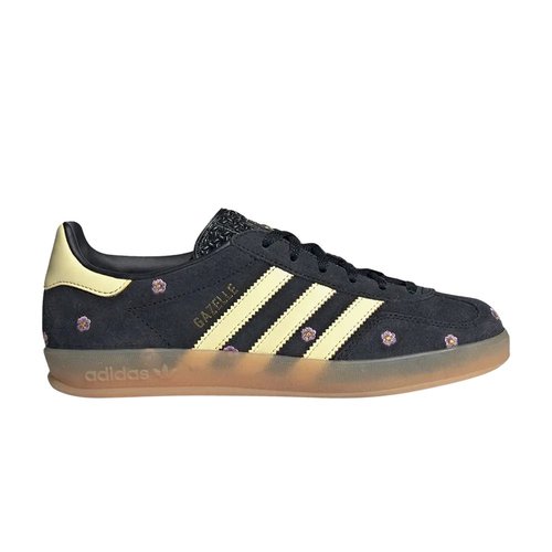 adidas Gazelle Indoor - Core Black/Almost Yellow/Silver Dawn - IF4490