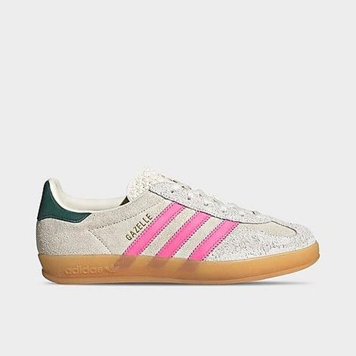 adidas Gazelle Indoor - White/Off White/Lucid Pink - JQ1096
