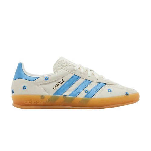 adidas Gazelle Indoor - Beige/Cloud White/Light Blue - IF4491